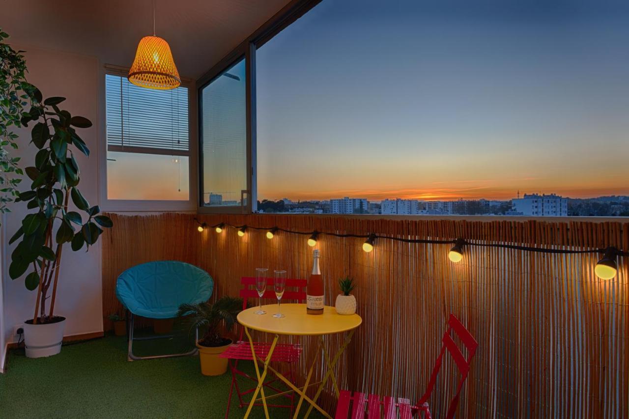Smile Home-Nid Panoramique Vue Wow ! Spadeco - Loungezen - Terrasse Ensoleillee - Arrivee Autonome - Netflix - Emplacement Ideal - Lumineux - Renove A Neuf - Wifi Fibre - Montpellier Buitenkant foto