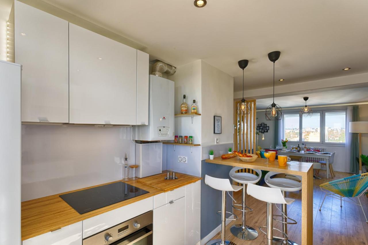 Smile Home-Nid Panoramique Vue Wow ! Spadeco - Loungezen - Terrasse Ensoleillee - Arrivee Autonome - Netflix - Emplacement Ideal - Lumineux - Renove A Neuf - Wifi Fibre - Montpellier Buitenkant foto
